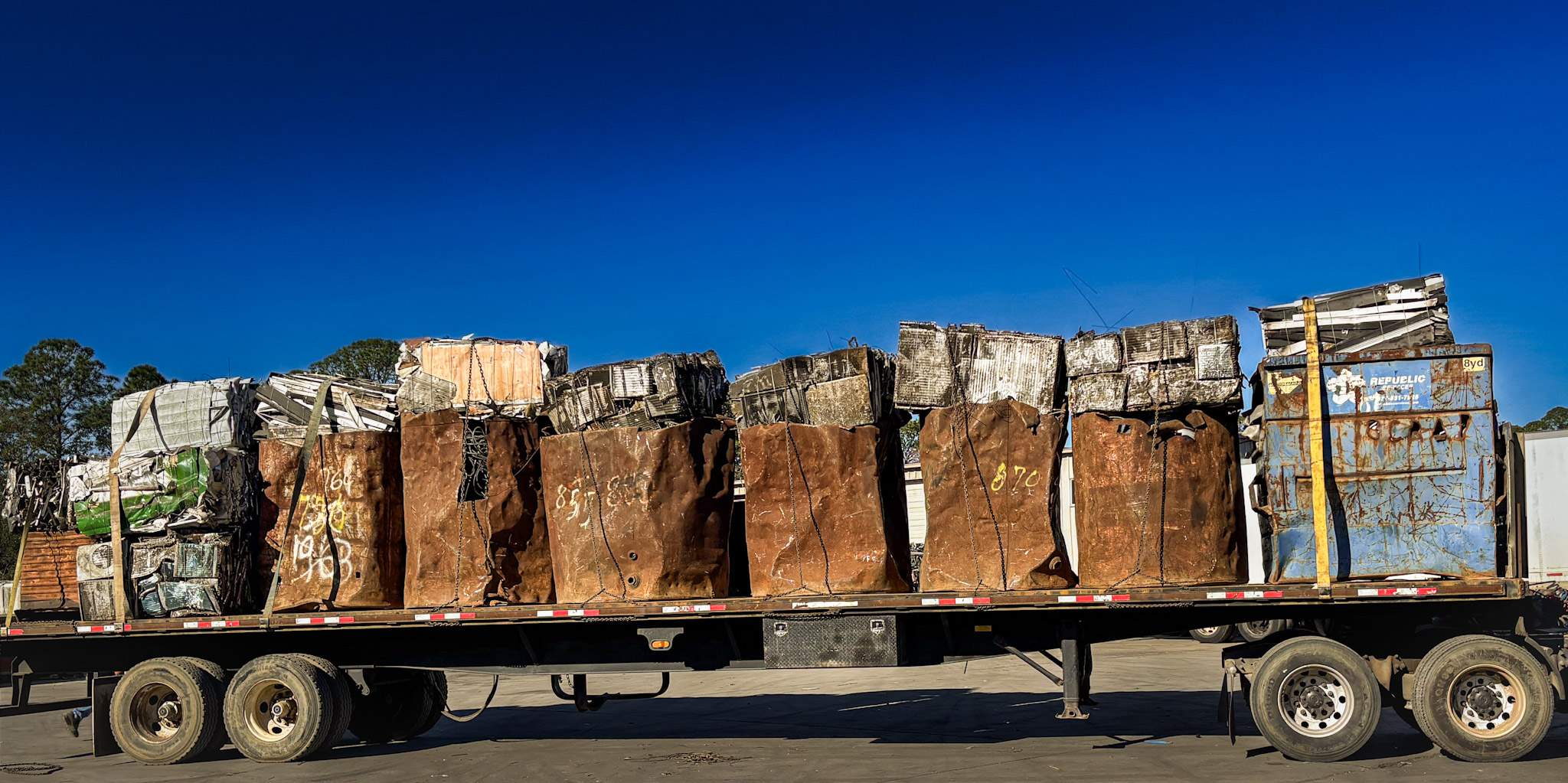 Scrap being weighed for transparent payouts